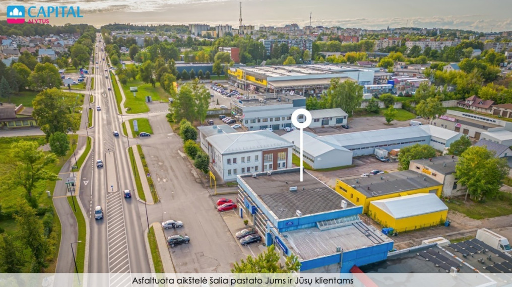 Parduodamos administracinės, gamybinės, kitos paskirties, paslaugų, prekybos, sandėliavimo patalpos Santaikos g., Alytaus m., Alytaus m. sav., 269.16 m2 ploto 13