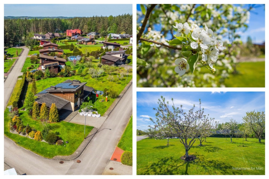 Parduodamas namas Neries Kilpų g., Verkšionių k., Vilniaus r. sav., 154.92 m2 ploto, 2 aukštai 2