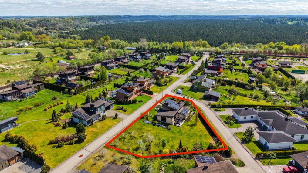 Parduodamas namas Neries Kilpų g., Verkšionių k., Vilniaus r. sav., 154.92 m2 ploto, 2 aukštai 7