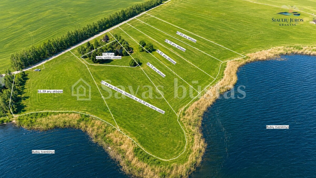 Parduodamas  sklypas Jonelaičių k., Šiaulių r. sav., 56.73 a ploto 4