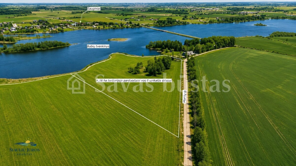 Parduodamas  sklypas Jonelaičių k., Šiaulių r. sav., 56.73 a ploto 10