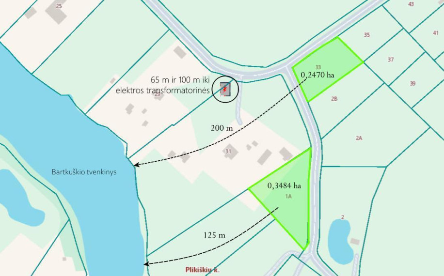 Parduodamas  sklypas Plikiškių g., Plikiškių k., Širvintų r. sav., 24.7 a ploto 13