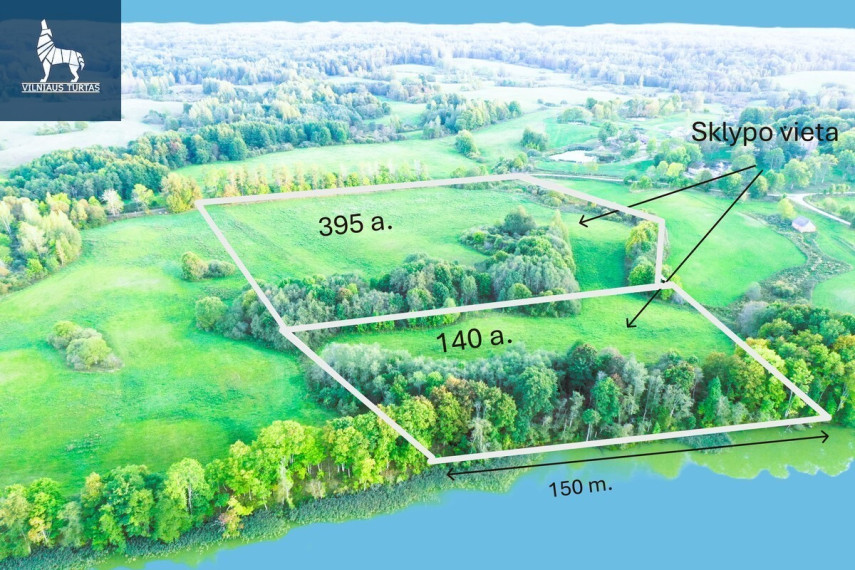 Parduodamas  sklypas Kamariškių k., Zarasų r. sav., 535 a ploto 4