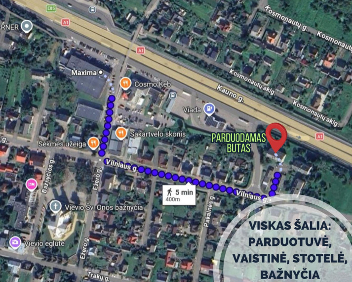 Parduodamas butas Elektrėnų sav., Vievio m., Kauno g.30, 41.81 m2 ploto, 2 kambariai 15
