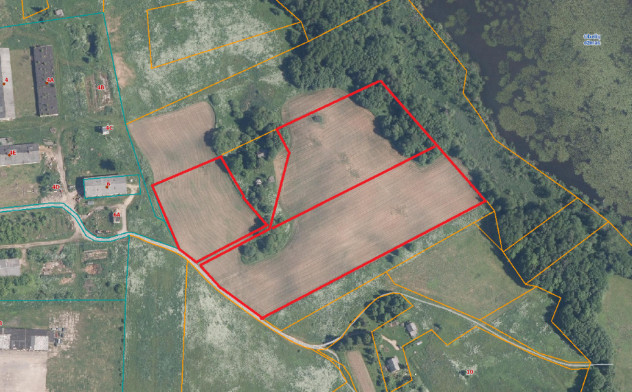 Parduodamas sklypas Audronių I k., Rokiškio r. sav., 419.55 a ploto 3