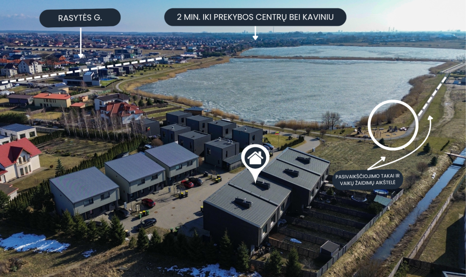 Parduodamas namas Versmininkų g., Mazūriškių k., Klaipėdos r. sav., 99.38 m² ploto 4 kambariai 1