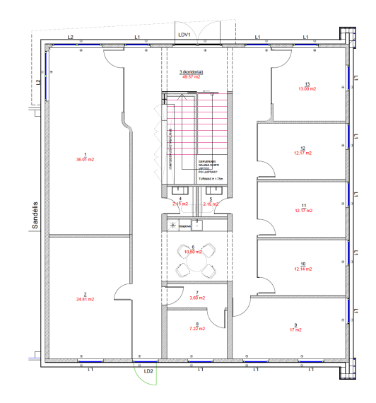 Nuomojamos patalpos Medvalakio g., Palanga, Palangos m., Palangos m. sav., 12.00 m² ploto 3