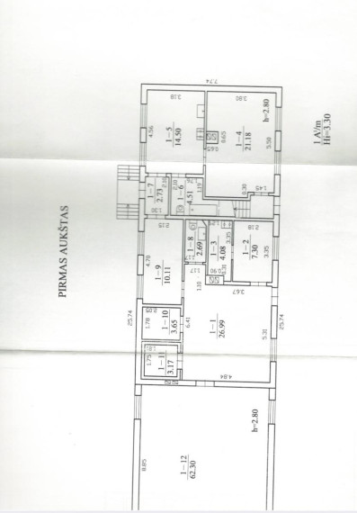 Parduodamos patalpos Kalno g., Telšių m., Telšių r. sav., 634 m² ploto 28