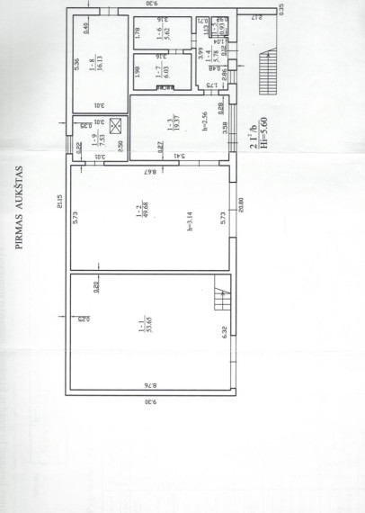 Parduodamos patalpos Kalno g., Telšių m., Telšių r. sav., 634 m² ploto 29