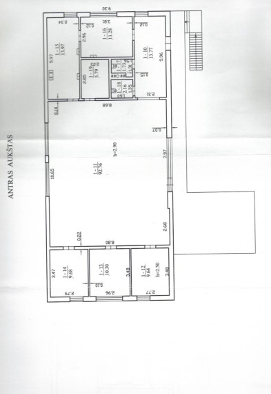 Parduodamos patalpos Kalno g., Telšių m., Telšių r. sav., 634 m² ploto 31