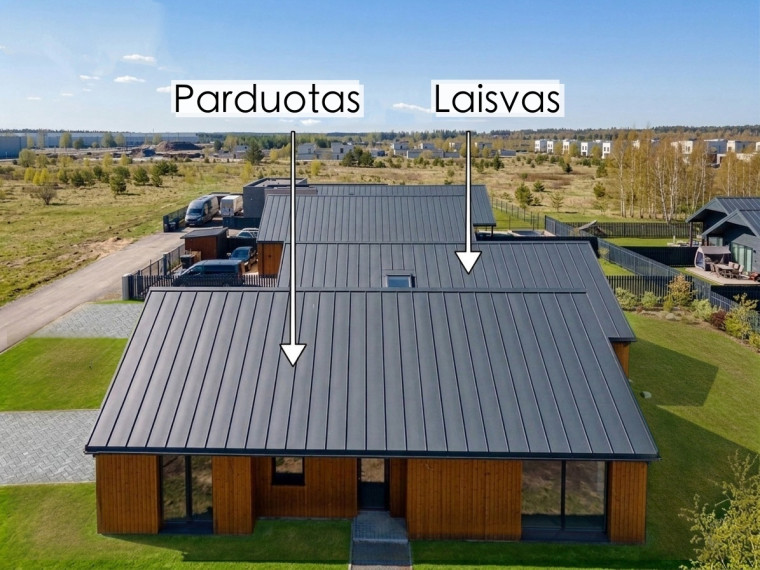 Parduodamas namas Užilgių g., Vilniaus m., Vilniaus m. sav., 96.5 m2 ploto, 1 aukštai 2