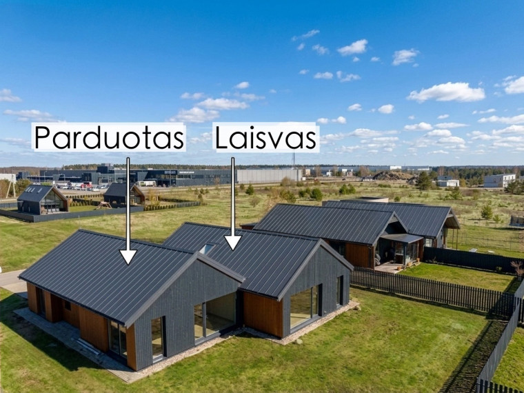 Parduodamas namas Užilgių g., Vilniaus m., Vilniaus m. sav., 96.5 m2 ploto, 1 aukštai 1