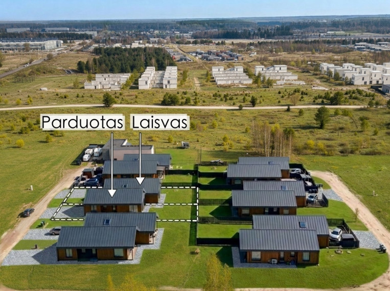 Parduodamas namas Užilgių g., Vilniaus m., Vilniaus m. sav., 96.5 m2 ploto, 1 aukštai 9