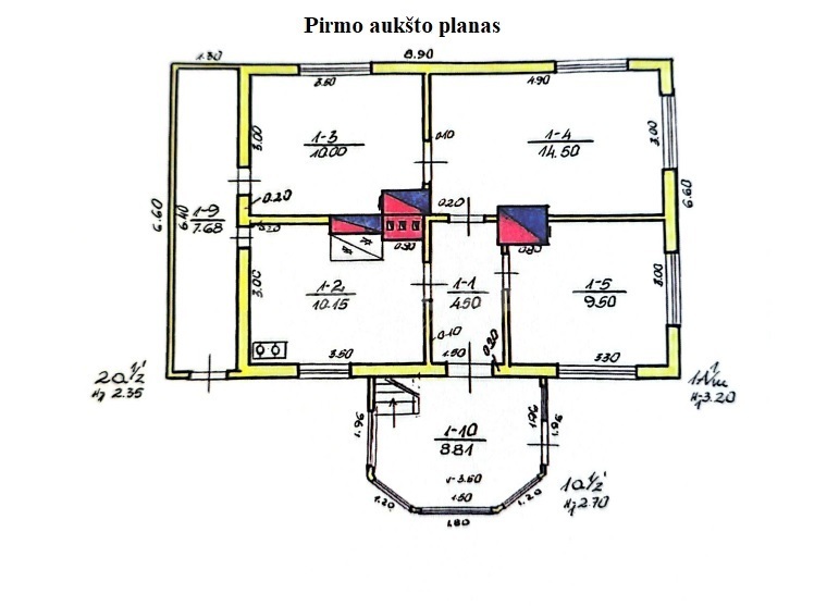 Parduodamas namų valdos paskirties sklypas Ramygalos g. , Centras, Panevėžio m., Panevėžio m. sav., 6.94 a ploto 2