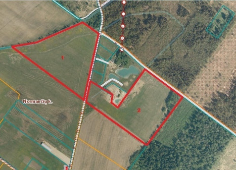 Parduodamas sklypas Normančių k., 9.73 a ploto Parduodamas sklypas Normančių k., 9.73 a ploto