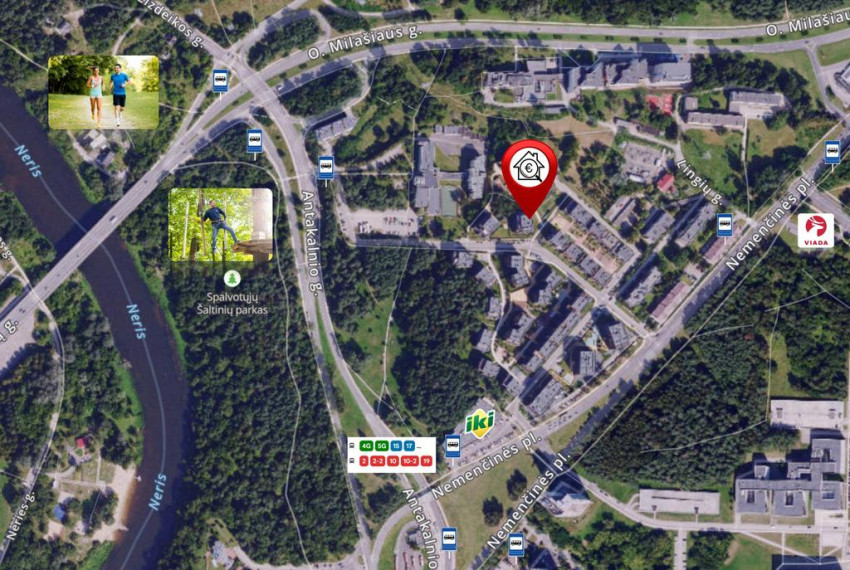 Parduodamas butas Vytauto Žalakevičiaus g., Antakalnis, Vilniaus m., Vilniaus m. sav., 44.32 m² ploto 2 kambariai 28