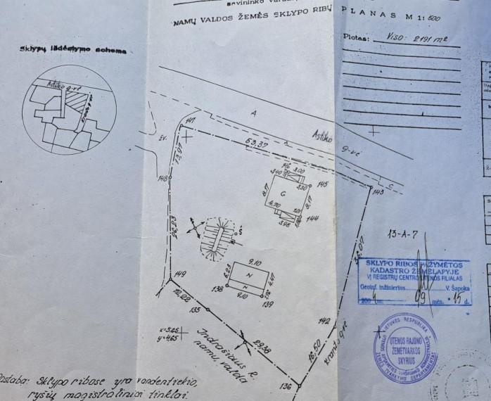 Parduodamas namas Astiko g., Užpalių mstl., Utenos r. sav., 78.93 m² ploto 4 kambariai 10