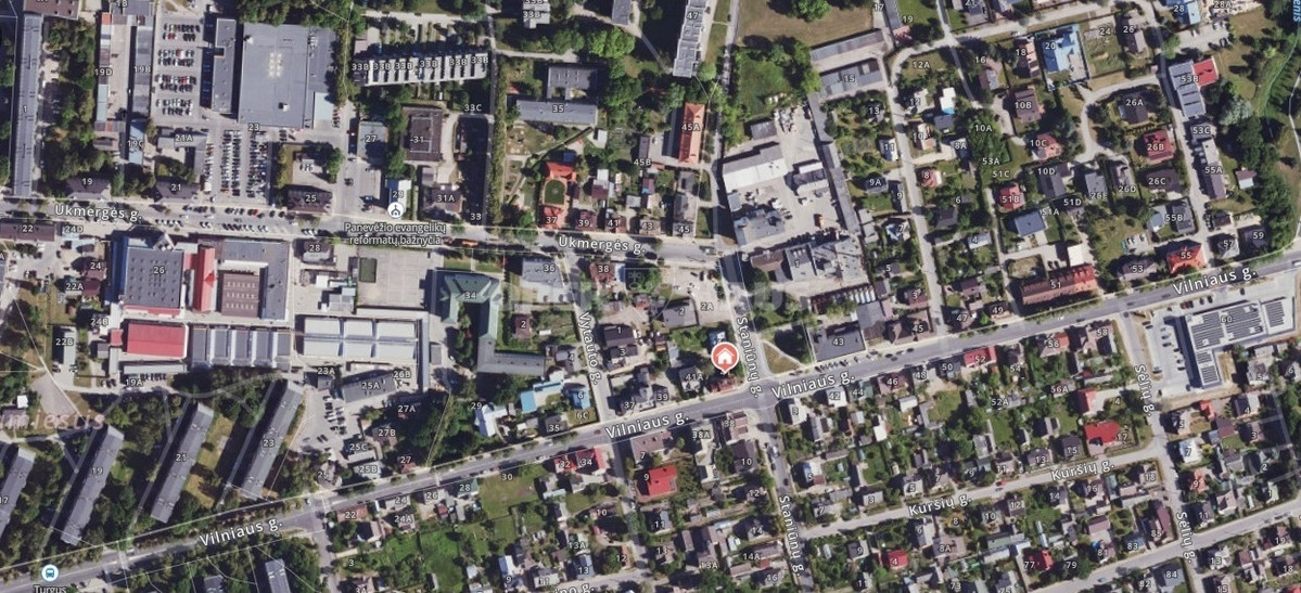 Parduodamas butas Vilniaus g., Centras, Panevėžio m., Panevėžio m. sav., 41.57 m2 ploto, 2 kambariai 9