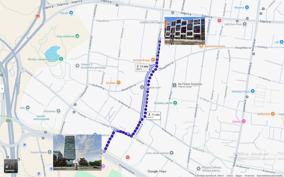 Nuomojamas butas Kernavės g., Šnipiškės, Vilniaus m., Vilniaus m. sav., 42.57 m² ploto 2 kambariai 34