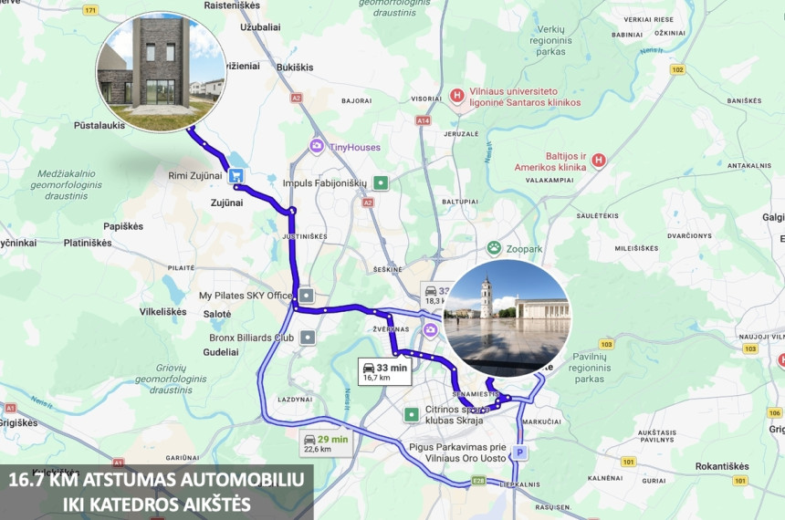 Parduodamas namas Piliarožių g., Gilužių k., Vilniaus r. sav., 135.35 m2 ploto, 2 aukštai 31