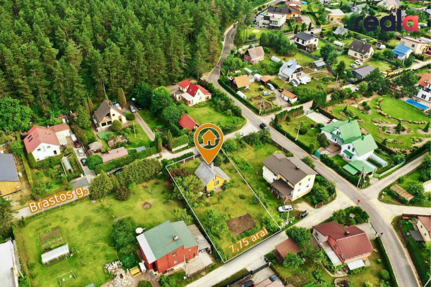 Parduodamas namas Brastos g., Verkiuose, Vilniuje, 79.75 kv.m ploto, 2 aukštai 4