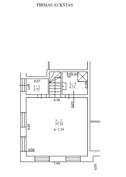 Parduodamas butas Žilvino g., Kunigiškės, Palangos m., Palangos m. sav., 92.4 m² ploto 3 kambariai 21