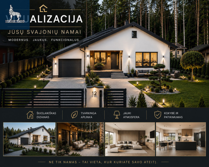 Parduodamas namas Vismaliukų Sodų 1-oji g., Antakalnis, Vilniaus m., Vilniaus m. sav., 98 m2 ploto, 2 aukštai 1