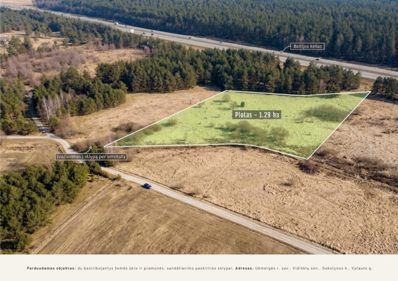 Parduodamas  sklypas Dukstynos k., Ukmergės r. sav., 129.5 a ploto 6