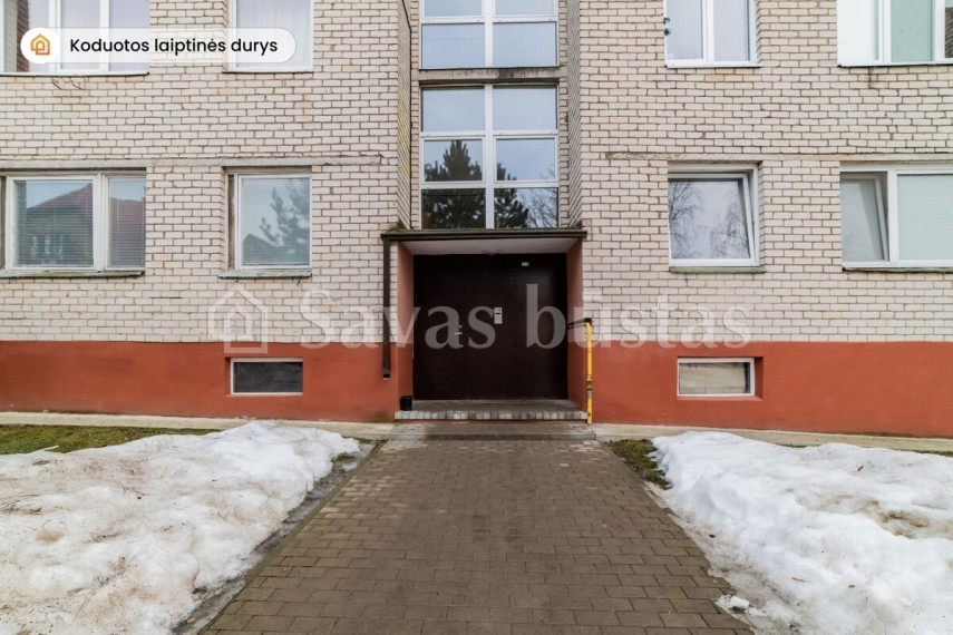 Parduodamas butas Vilniaus g., Šiaulių m., Šiaulių m. sav., 52.75 m2 ploto, 2 kambariai 17