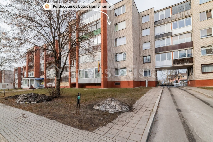 Parduodamas butas Vilniaus g., Šiaulių m., Šiaulių m. sav., 52.75 m2 ploto, 2 kambariai 18