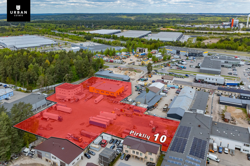 Parduodamos patalpos Pirklių g., Paneriuose, Vilniuje, 1540.47 kv.m ploto 1
