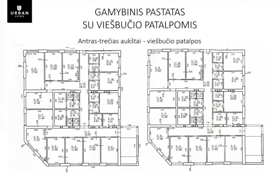 Parduodamos patalpos Pirklių g., Paneriuose, Vilniuje, 1540.47 kv.m ploto 11