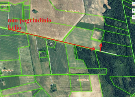 Nuomojamas sklypas Žumbrickių k., Panevėžio r. sav., 200.00 a ploto Nuomojamas sklypas Žumbrickių k., Panevėžio r. sav., 200.00 a ploto