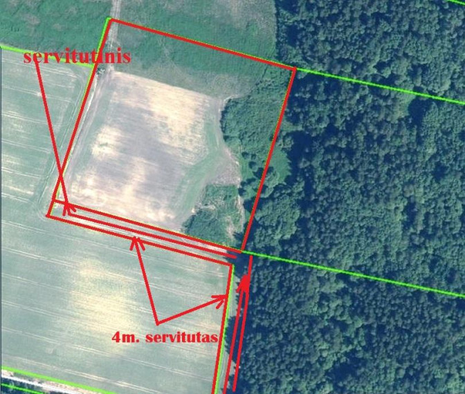Nuomojamas sklypas Žumbrickių k., Panevėžio r. sav., 200.00 a ploto 2