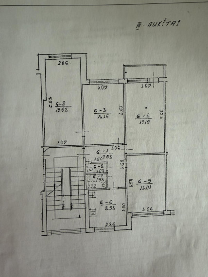 Parduodamas butas Šiaulių m., Šiaulių m. sav., 84.20 m² ploto 4 kambariai 19