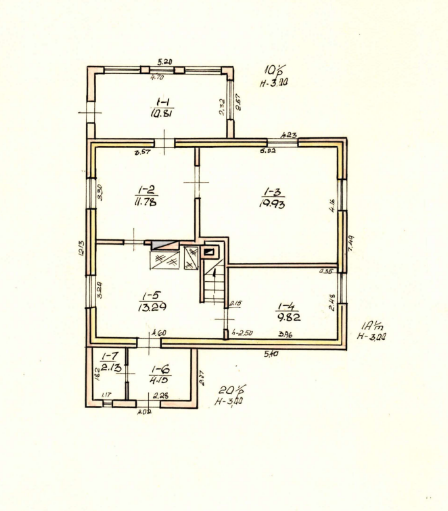Parduodamas namas Mūšos g., Saločių mstl., Pasvalio r. sav., 103.06 m² ploto 5 kambariai 10