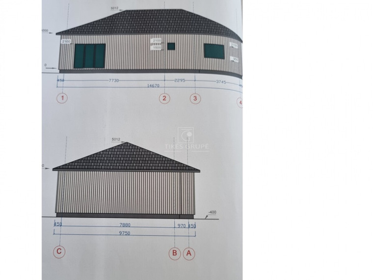 Parduodamas namas Dituvos k., Klaipėdos r. sav., 105 m2 ploto, 1 aukštai 4