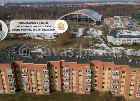 Parduodamas butas Paukščių tak., Šiaulių m., Šiaulių m. sav., 80.08 m2 ploto, 2 kambariai Parduodamas butas Paukščių tak., Šiaulių m., Šiaulių m. sav., 80.08 m2 ploto, 2 kambariai