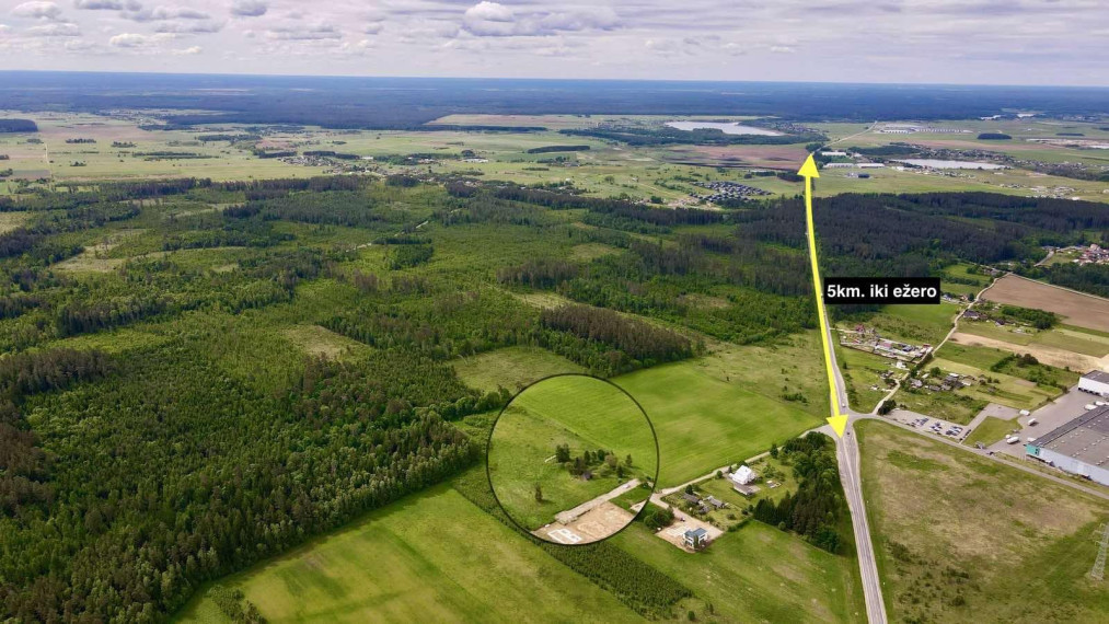 Parduodamas sklypas Trakų Vokės k., Vilniaus m. sav., 16.43 a ploto 9