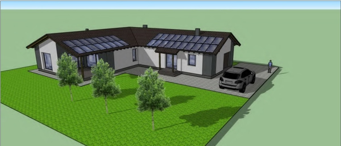 Parduodamas namas Pamarliškių g., Pamarliškių k., Panevėžio r. sav., 199.78 m2 ploto, 1 aukštai 1