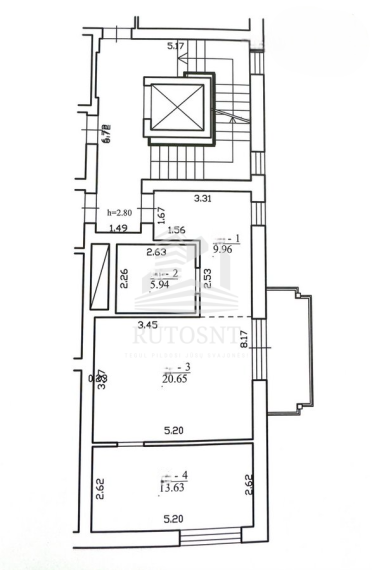 Parduodamas butas Bijūnų g., Centras, Klaipėdos m., Klaipėdos m. sav., 50.18 m² ploto 2 kambariai 17