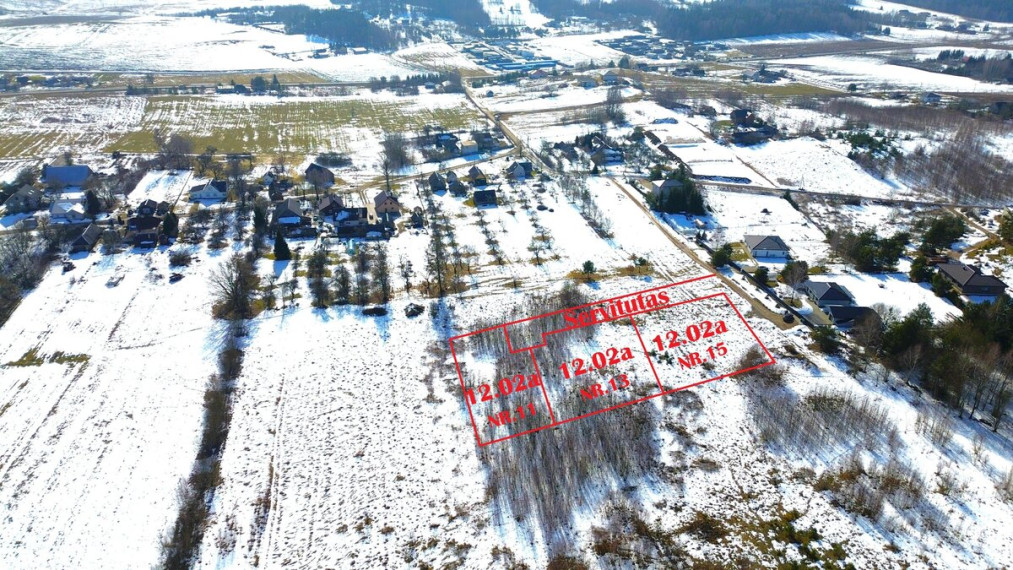 Parduodamas  sklypas Šatrininkų k., Vilniaus r. sav., 12 a ploto 1