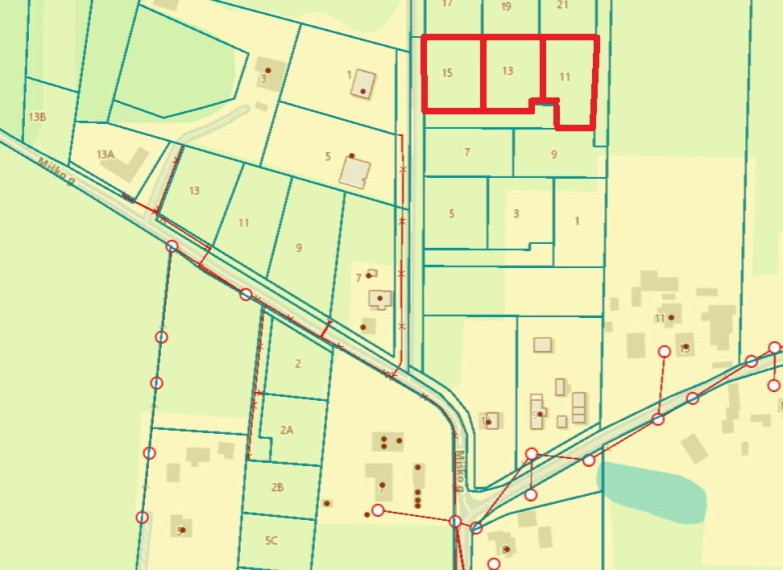 Parduodamas  sklypas Šatrininkų k., Vilniaus r. sav., 12 a ploto 2