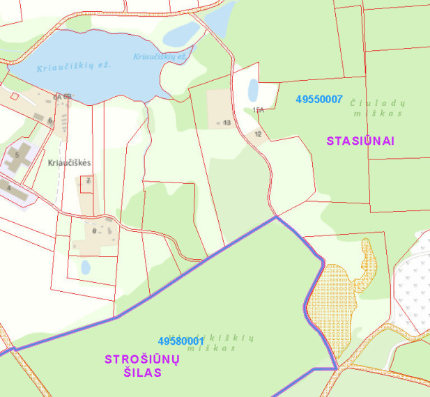 Parduodami sklypai Kriaučiškių k., Žiežmarių sen., Kaišiadorių r. 4