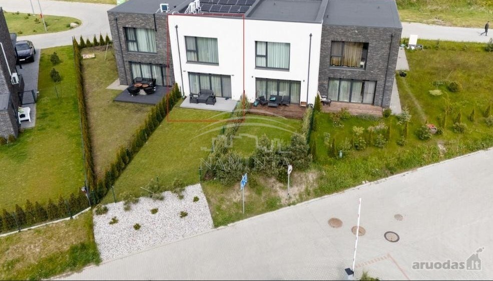 Parduodamas namas Aukštkiemių k., Klaipėdos r. sav., 78 m2 ploto, 2 aukštai 1
