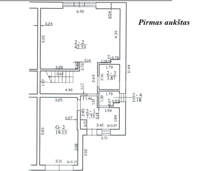 Nuomojamas namas Sasnos g., Pilaitė, Vilniaus m., Vilniaus m. sav., 147.33 m2 ploto, 2 aukštai 45