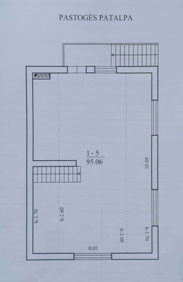 Nuomojamos administracinės, kitos paskirties, paslaugų, prekybos patalpos M. Tiškevičiaus g., Panevėžio m., Panevėžio m. sav., 189.92 m2 ploto 18
