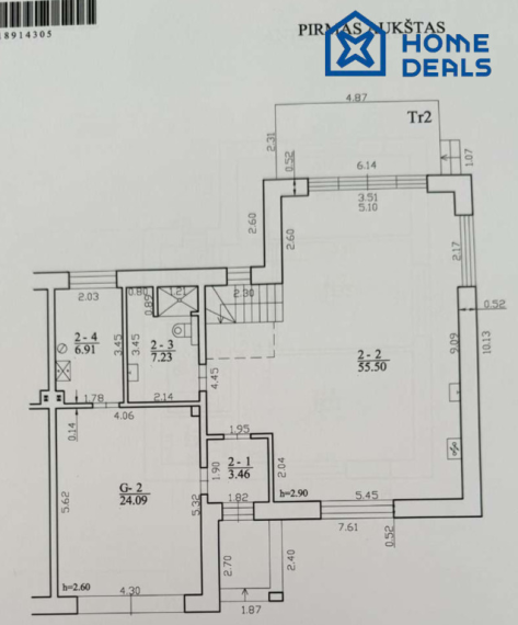 Parduodamas namas Žiedo g., Galgių k., Vilniaus r. sav., 150.44 m² ploto 4 kambariai 46