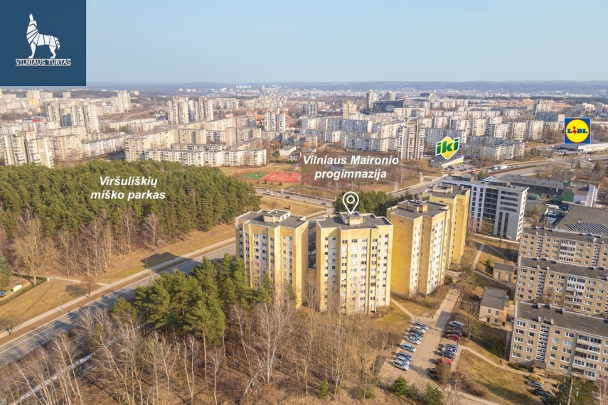 Parduodamas butas Laisvės pr., Šeškinė, Vilniaus m., Vilniaus m. sav., 69.81 m2 ploto, 3 kambariai 16