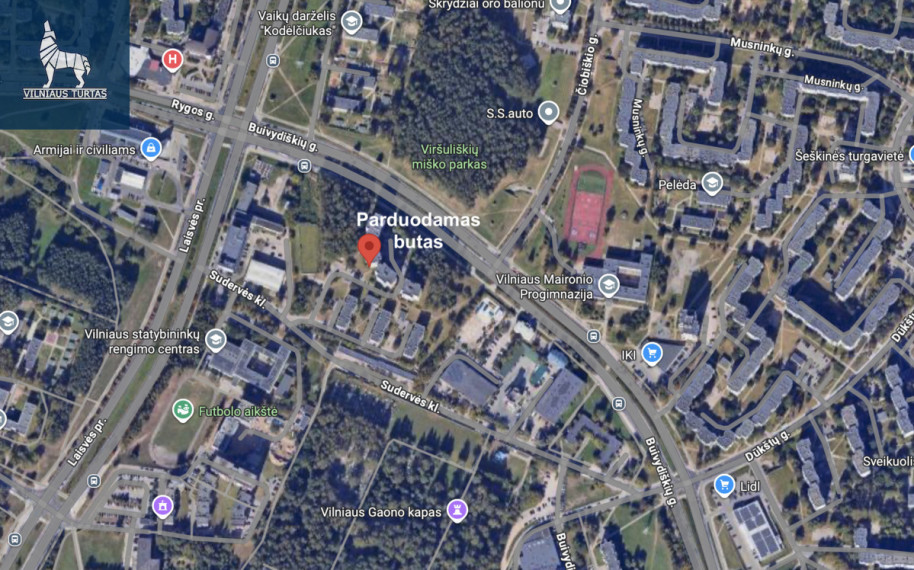 Parduodamas butas Laisvės pr., Šeškinė, Vilniaus m., Vilniaus m. sav., 69.81 m2 ploto, 3 kambariai 20